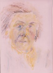 Carol,oil pastel