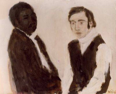 Portrait of Two Men